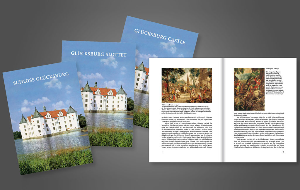 Andreas Schramm: Broschürenlayout | Stiftung Schloss Glücksburg